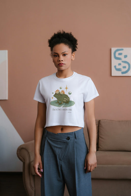 UnderStyle Crop Tops: FROG'ING AWESOME